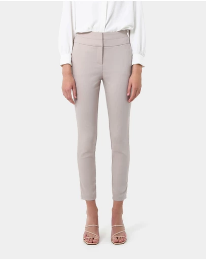 Forcast - Myah Double Waistband Pants
