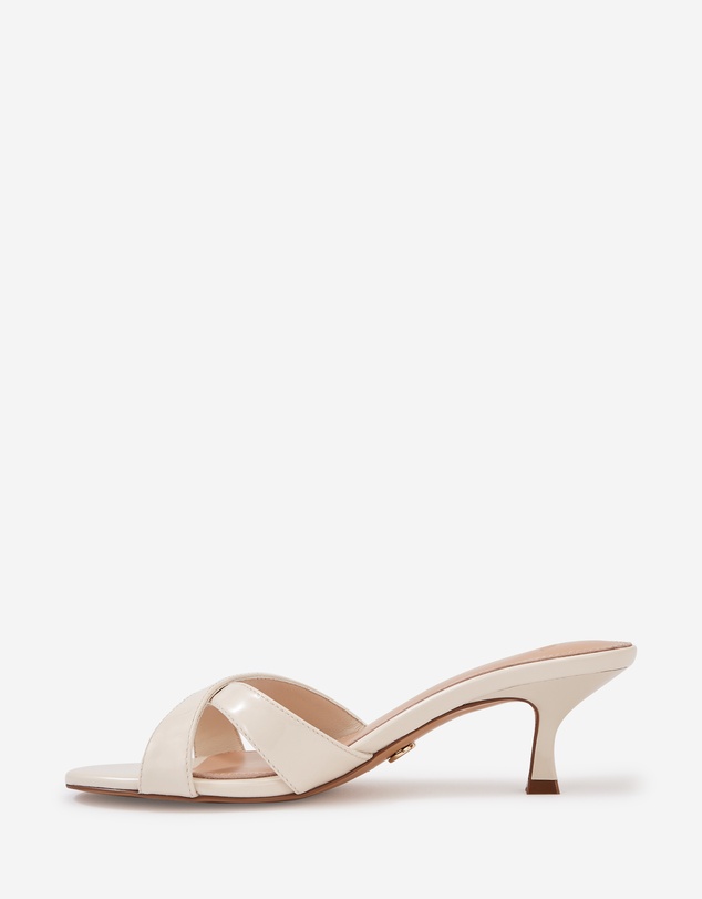 Wittner - Gracie Patent Leather Kitten Heel Mules