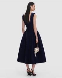 Self Portrait - Boucle Midi Dress