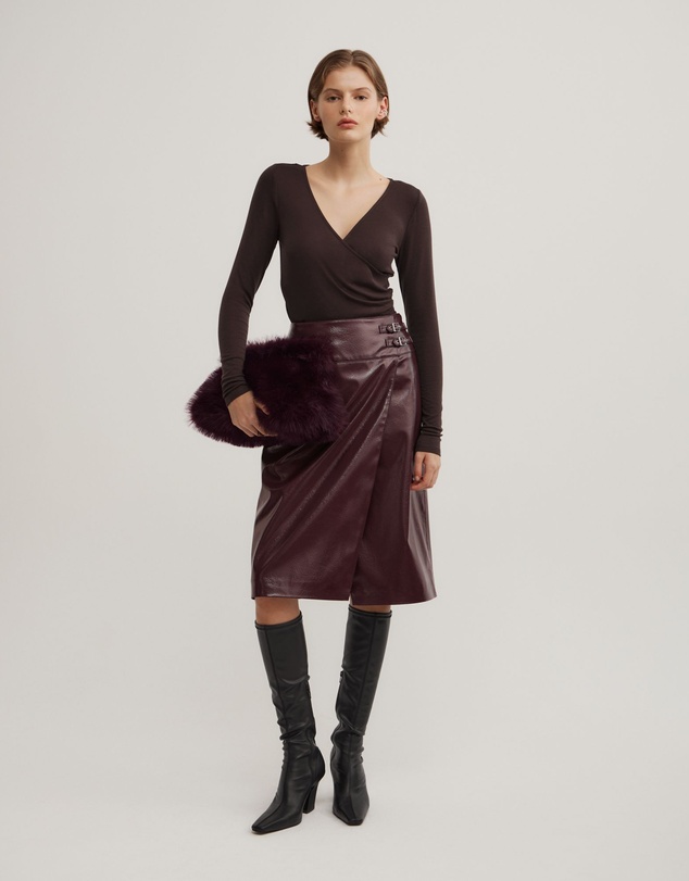 Witchery - Wrap Jersey Top
