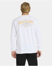 Quiksilver - Mens Classic Hooks Long Sleeve T-Shirt