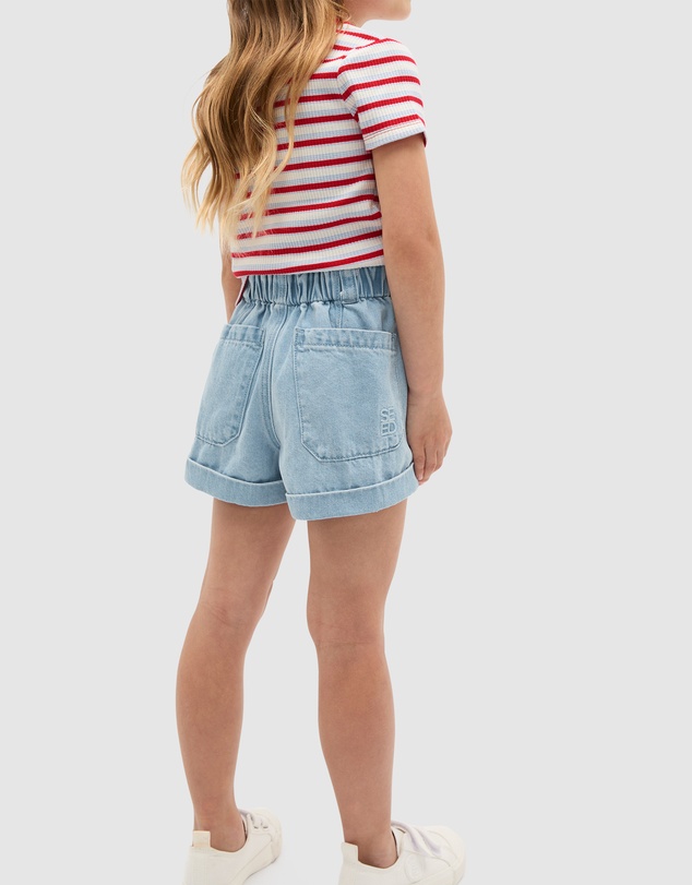 Seed Heritage - Denim Button Short