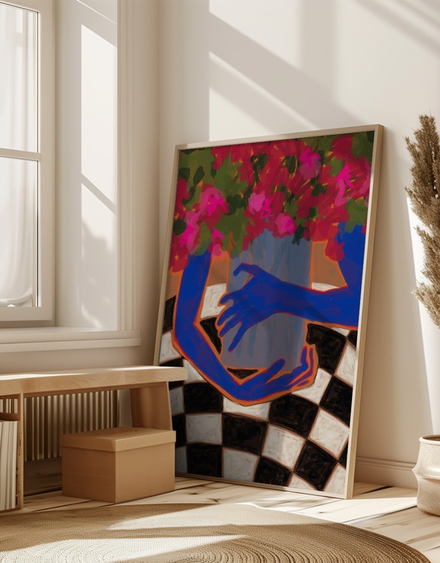 Olive et Oriel - KH Studio - In the Morning by Karla Hyman Art Print