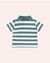 Huxbaby - Peekaboo Hux Polo Tee - Babies-Kids