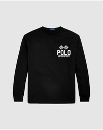 Polo Ralph Lauren - Classic Fit Slub Jersey Graphic T-Shirt