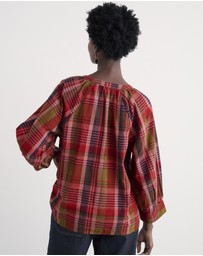 Seasalt - Seasalt Cornwall Pink Moor Grass A-Line Shirt