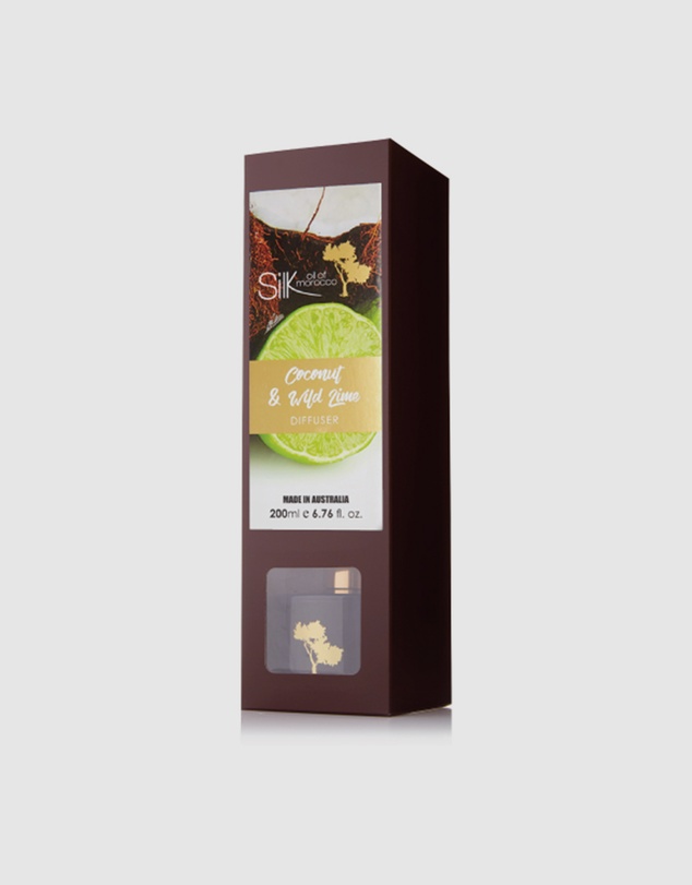 Silk Oil of Morocco - Coconut & Wild Lime Reed Diffuser