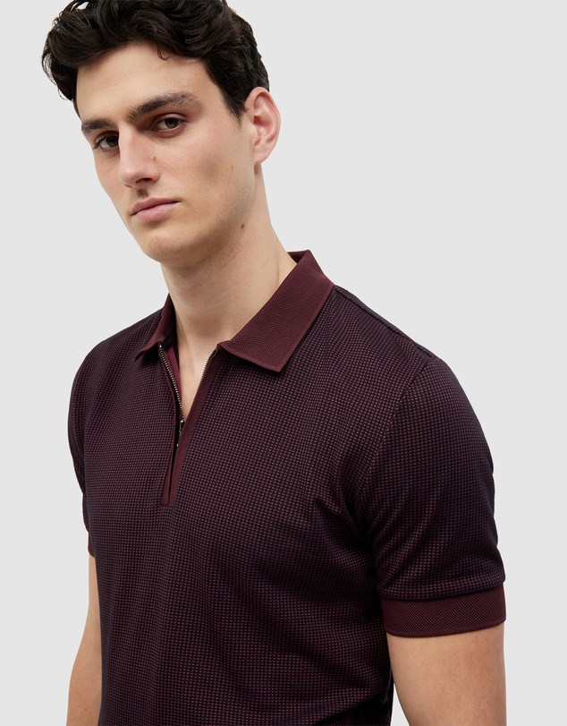 Politix - Murray Zip-up Polo