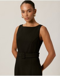 Tussah - Jasmyn Crepe Bodycon Midi Dress