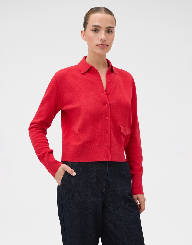 Oroton - Collar Cardigan