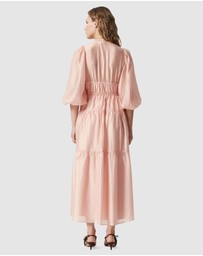& Other Stories - Tiered Midi Dress