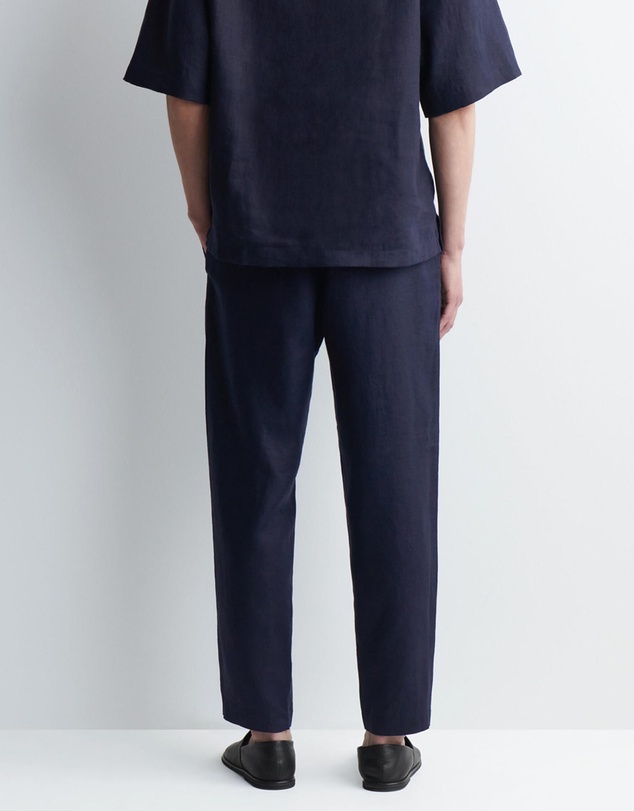 COS - Elasticated Linen Regular-Fit Tapered Trousers