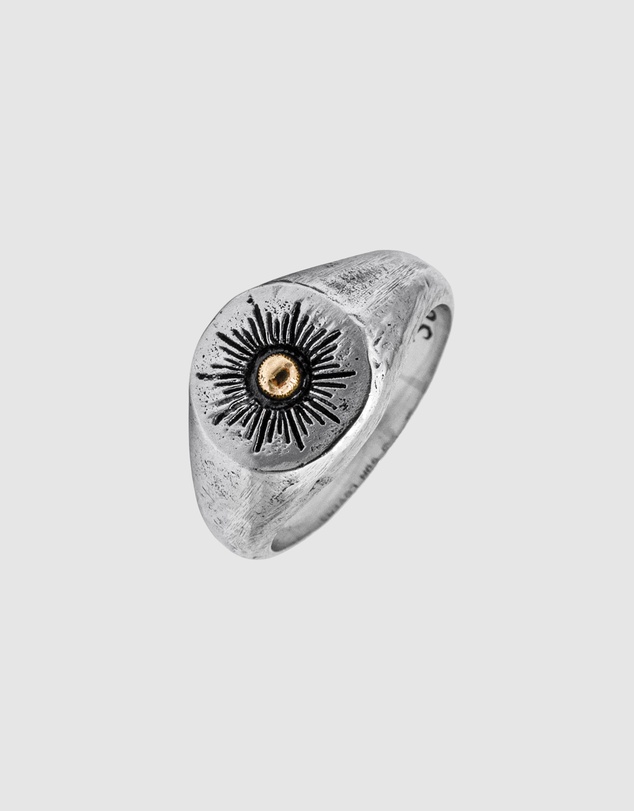 Haze & Glory - ICONIC EXCLUSIVE - Sun Lover Signet Ring in 925 Silver