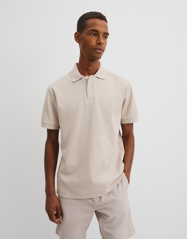 Country Road - Short Sleeve Australian Cotton Textured Polo