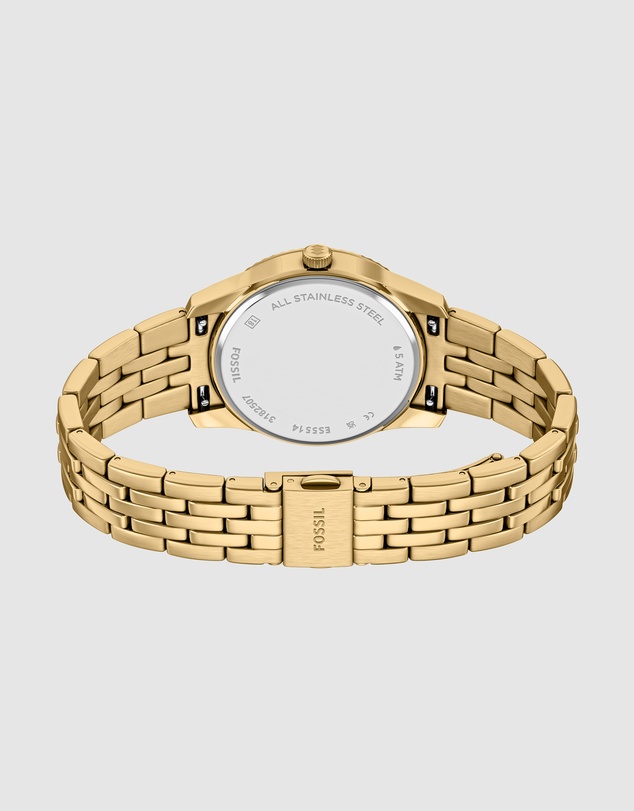 Fossil - Scarlette Gold Tone Analogue Watch