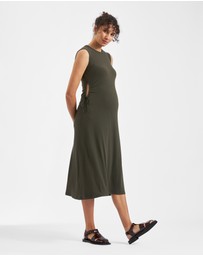Ripe Maternity - Carol Rib A-line Dress