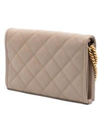 Pre-Loved by Azura Reborn - Pre-Loved Quilted Diamond Lambskin Becky Wallet on Chain