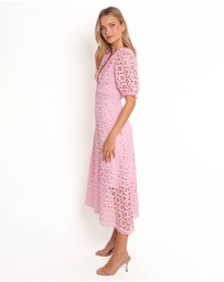 Petal & Pup - Arlington Midi Dress - Pink