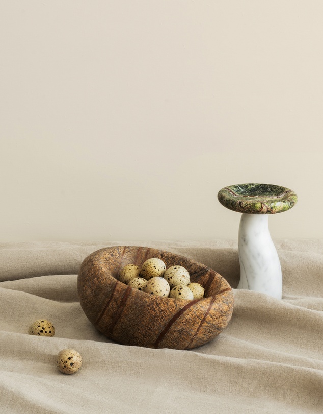 Black Blaze - Mushroom Candle Holder