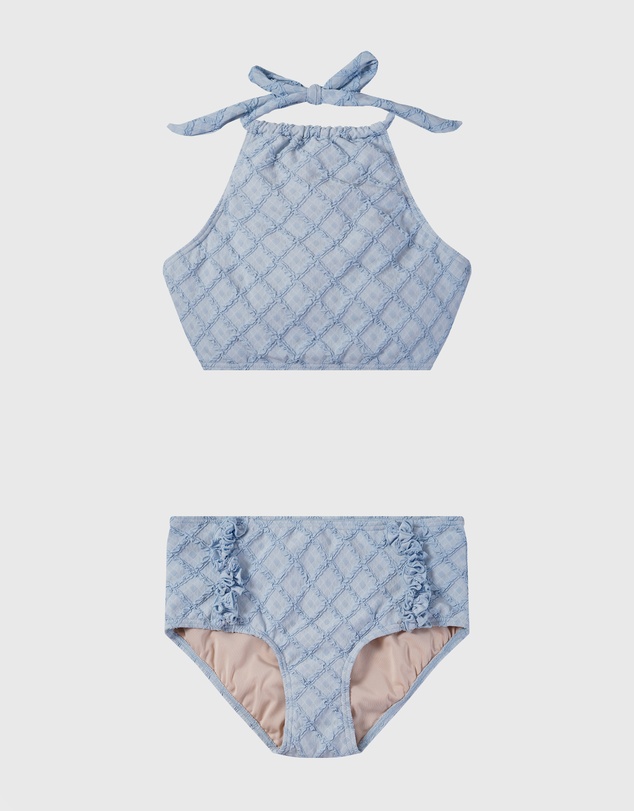 Aqua Blu Kids - Stepping Stones Halter Neck Bikini Set - Teens