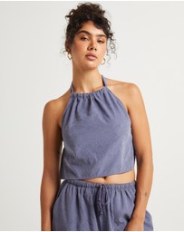 Subtitled - Sahara High Neck Top