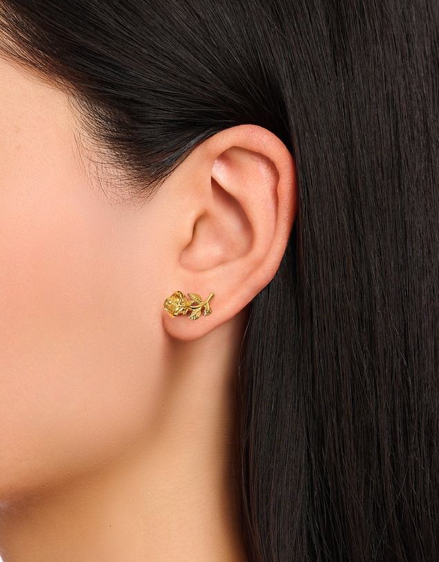 THOMAS SABO - Romance Ear studs Gold Rose