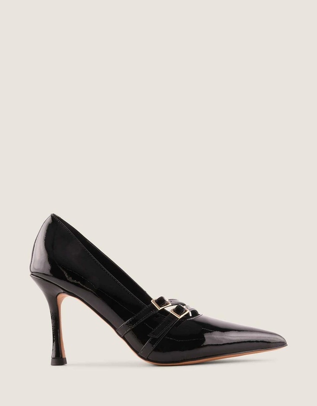 Shelly Shen - Jagger High Heel Pumps Black Patent