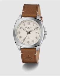rag & bone - Rag & Bone Bleeker Silver-Tone Analogue Watch