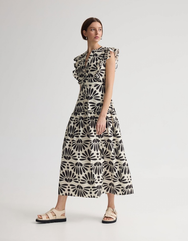 Oxford - Willa Geo Print Dress