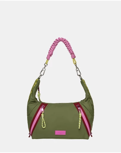 Steve Madden - BSynth Olive/Silver Handbag