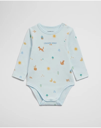 Country Road - Jersey Print Bodysuit