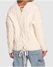 Belle & Bloom - Sugar Plum Chunky Cardigan