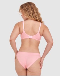 Bras N Things - Body Bliss Brazilian Knicker-Pink