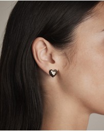MIMCO - Dylan Heart Stud Earrings