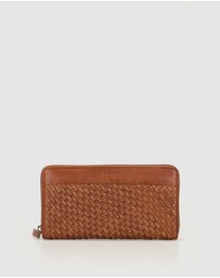 Evity - RFID Palma Leather Zip Wallet