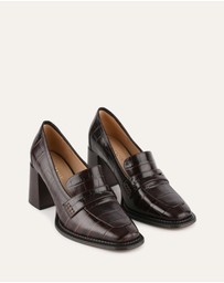 Jo Mercer - Delilah Mid Heel Loafers