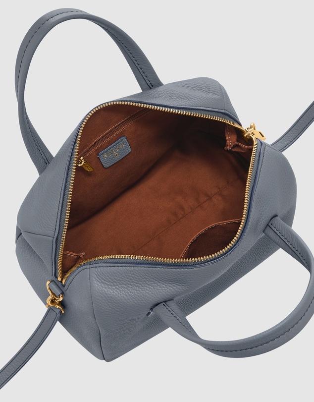 Fossil - Lainey Blue Satchel Bag