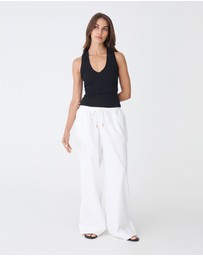Forcast - Bronte Cotton Drawstring Pants