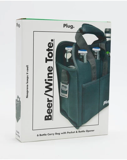 Plug NZ - Beer Wine Tote