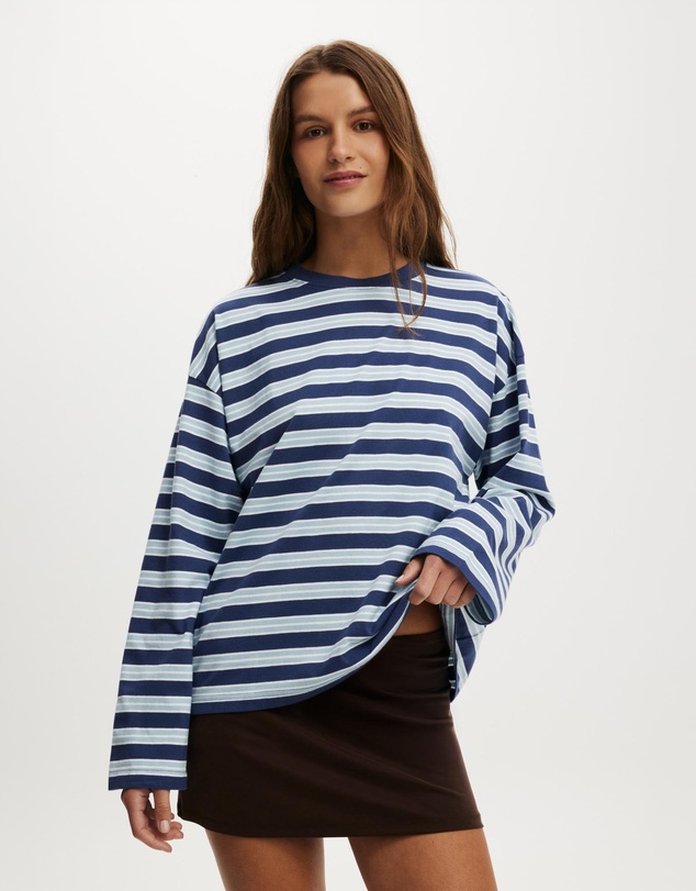 Cotton On - Boxy Long Sleeve Top