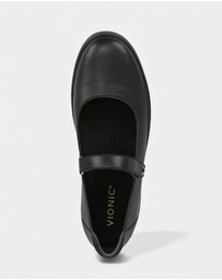 Vionic - Uptown Mary-Jane - Black Leather