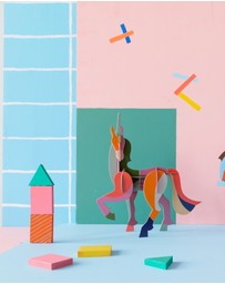 Studio Roof  - Creative Play Unicorn A4