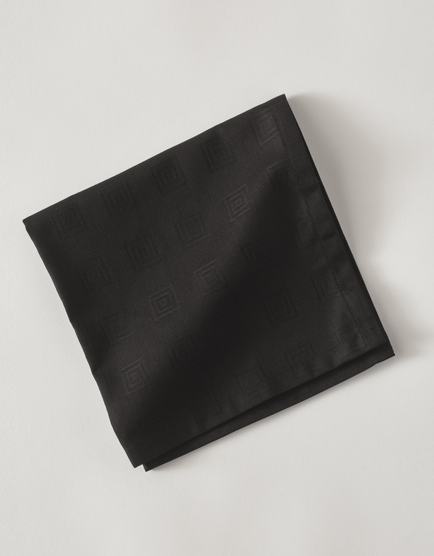 Greg Natale - Hellenica Napkin Black
