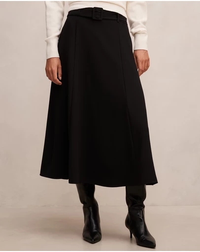 Forever New - Juliette Belted Midi Skirt