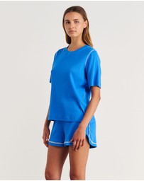 Jag - Celina Blanket Stitch Tee