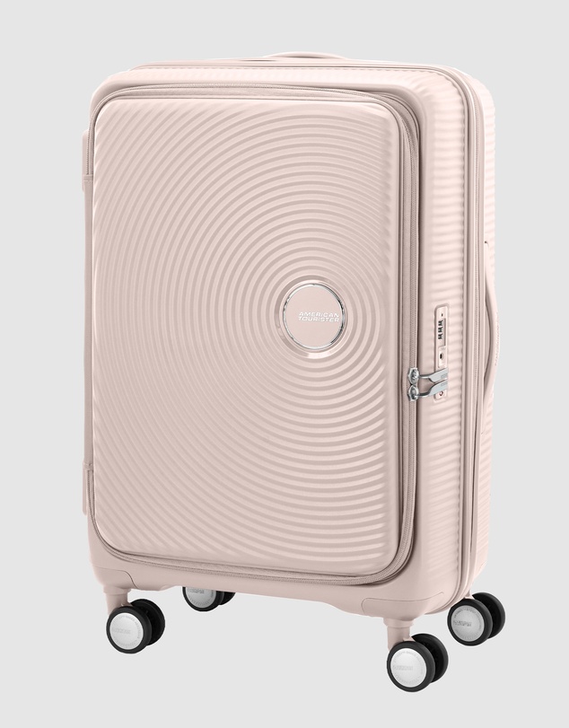 American Tourister - Curio Book Opening Medium Suitcase Expandable (68Cm)