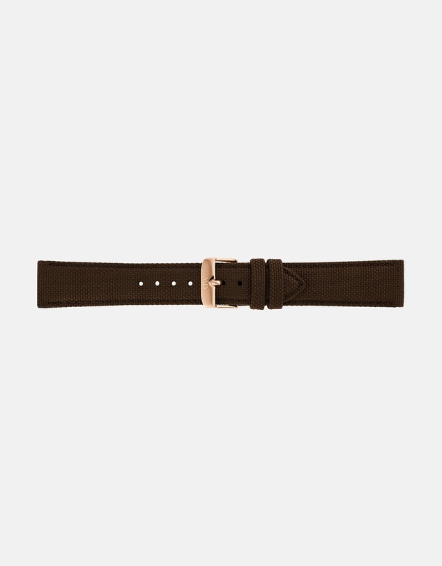 Daniel Wellington - 20mm Strap Canvas Brown RG