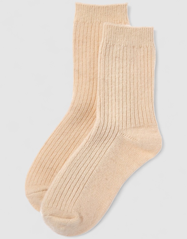 High Heel Jungle - Cashmere Cloud Sock - Almond