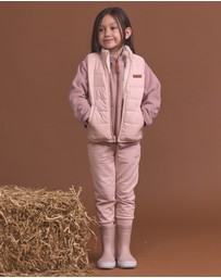 Crywolf - REVERSIBLE YETI VEST Harvest Colourblock