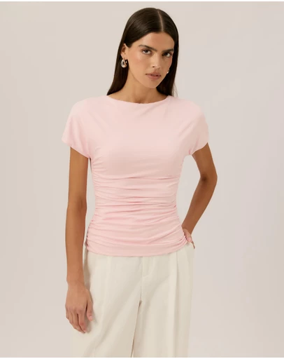 Tussah - Sonja Jersey Draped Top
